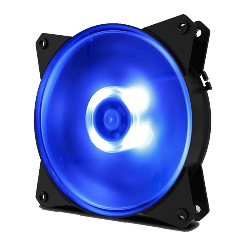 Ventoinha Cooler Master Masterfan MF120L 120mm Led Azul, R4-C1DS-12FB-R1