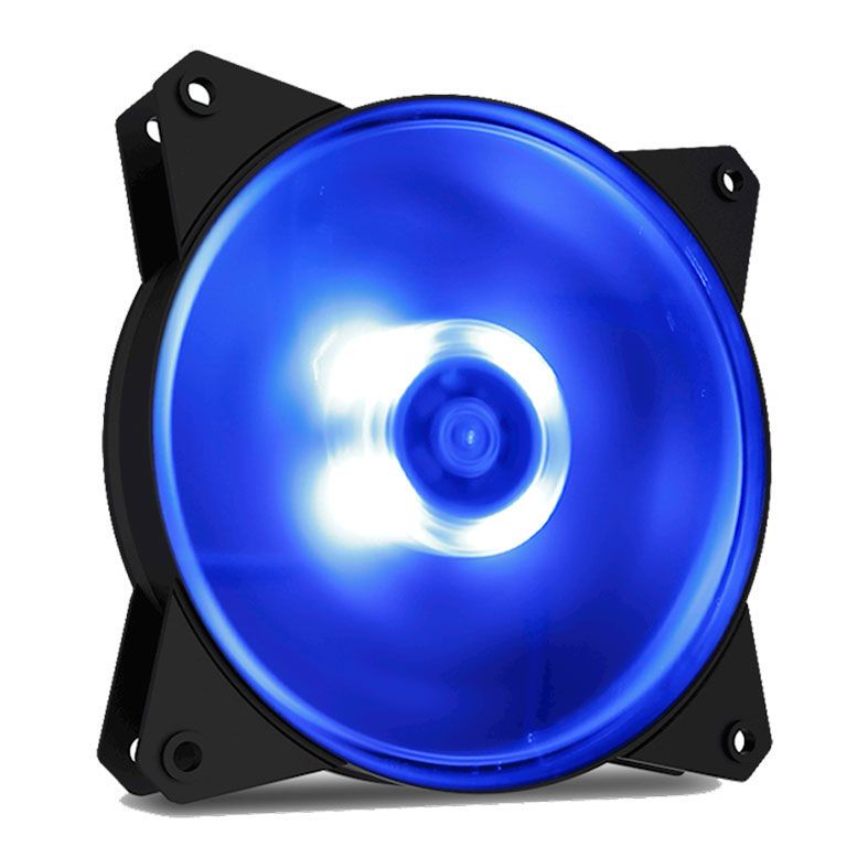 Ventoinha Cooler Master Masterfan MF120L 120mm Led Azul, R4-C1DS-12FB-R1