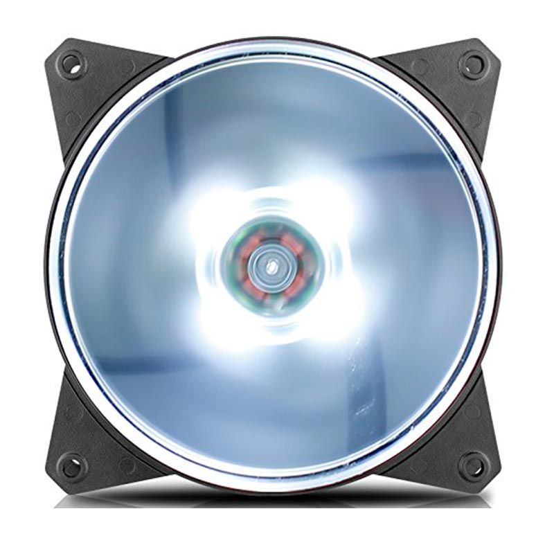 Ventoinha Cooler Master Masterfan MF120L Branco 120mm, R4-C1DS-12FW-R1