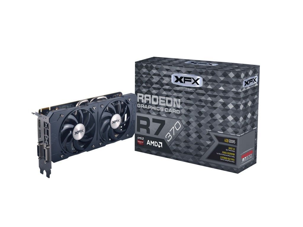 Placa de Video XFX Radeon R7 370 4GB GDDR5 256-bit, R7-370P-4DF5