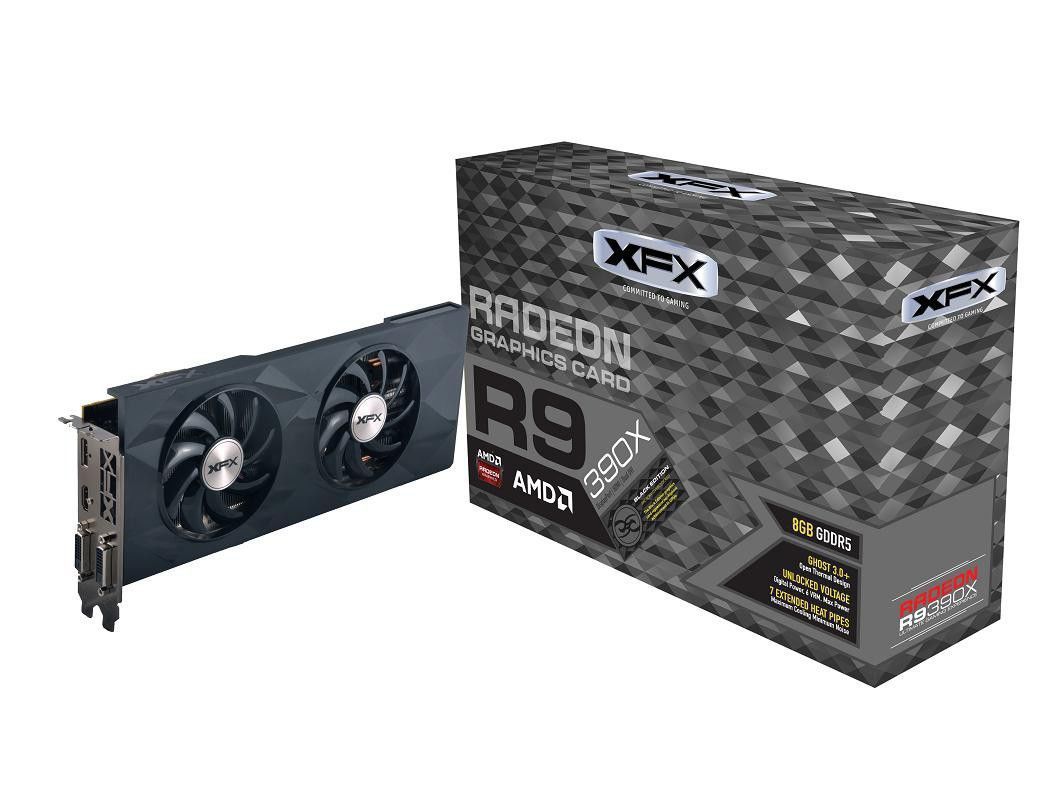 Placa de Video XFX Radeon R9 390X 8GB GDDR5 512-bit, R9-390X-8DB6