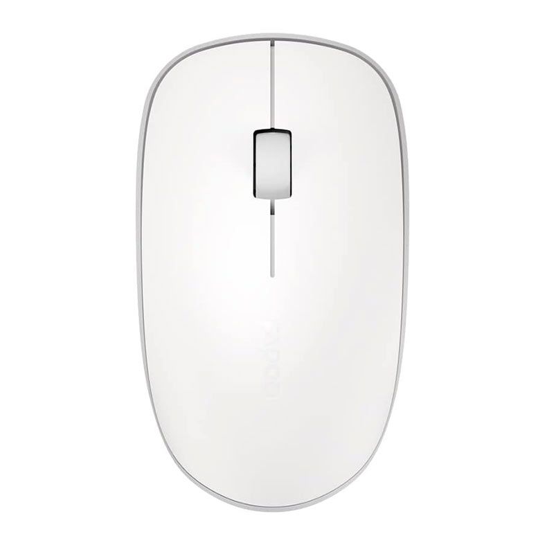 Mouse Rapoo M200 Silent, 1300DPI, 3 Botoes, Wireless, Branco, RA012