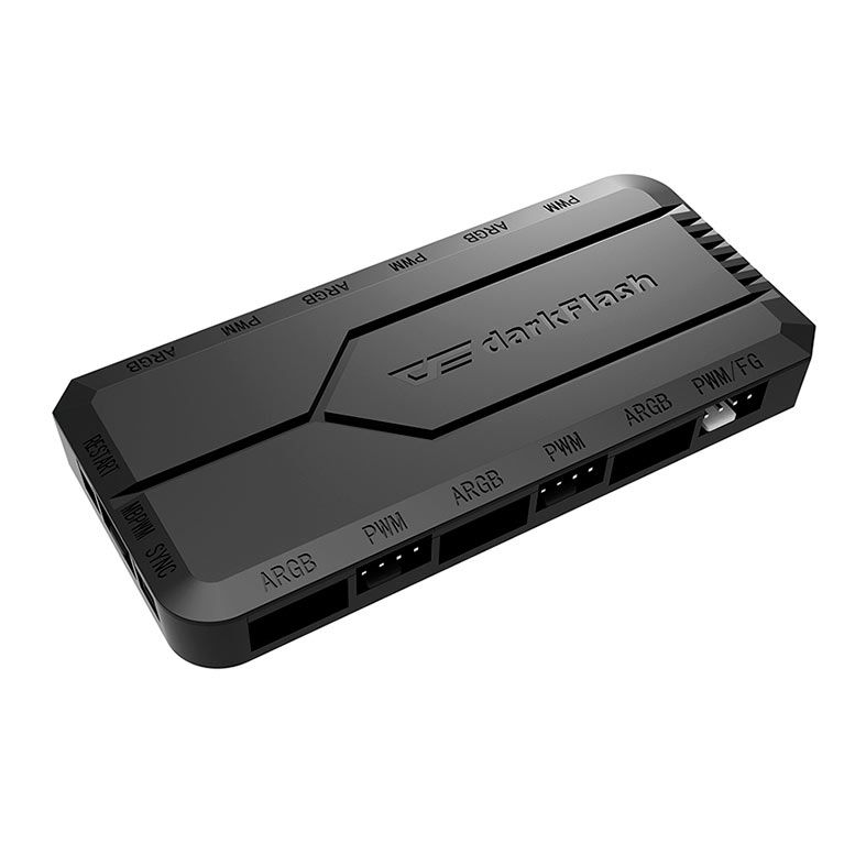 OPENBOX Controladora Aigo DarkFlash, RC2-PWM, 6 Porta ARGB, 5 portas PWM, RC2-PWM