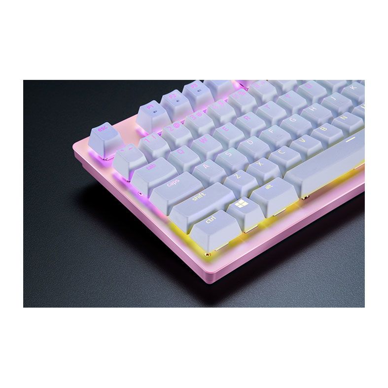 Conjunto de Teclas Razer PBT Doubleshot Branco, RC21-01490200-R3M1