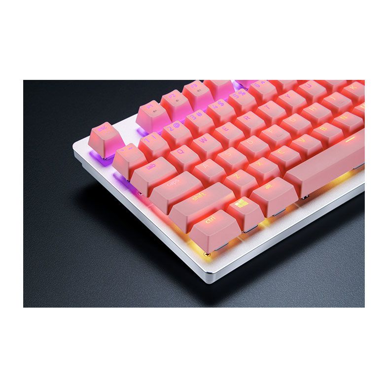 Conjunto de Teclas Razer PBT Doubleshot Rosa, RC21-01490300-R3M1