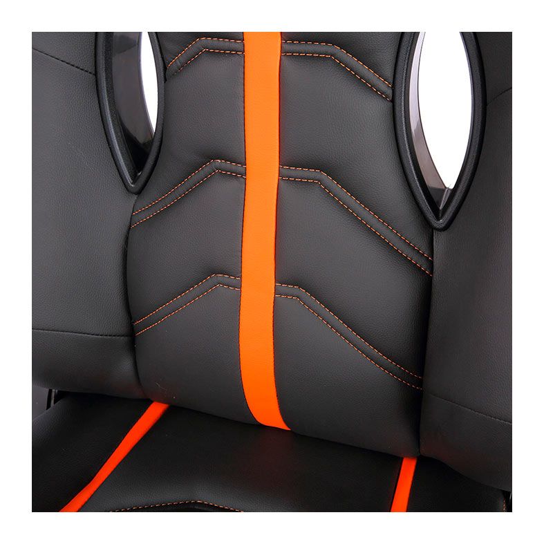 Cadeira Gamer Aigo DarkFlash RC 900, Preto e Laranja, RC900