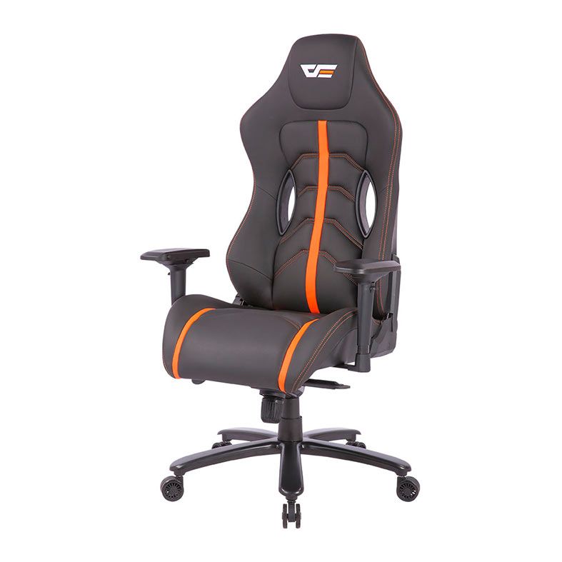 Cadeira Gamer Aigo DarkFlash RC 900, Preto e Laranja, RC900