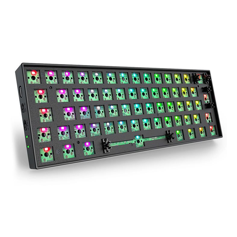 Base Para Teclado Mecanico Gamer Redragon Draconic Pro Barebone Edition, RGB, Wireless, Preto, RD-BBK530-PRO