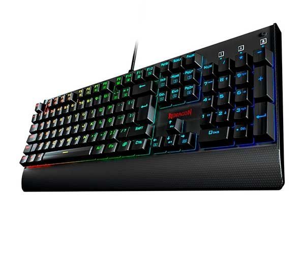 Teclado Gaming ReDragon Kala Mecânico RGB Switch Preto, K557RGB-PT-BLACK