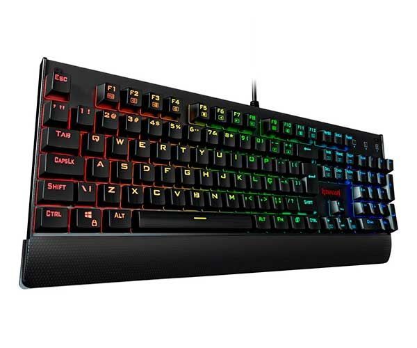 Teclado Gaming ReDragon Kala Mecânico RGB Switch Preto, K557RGB-PT-BLACK