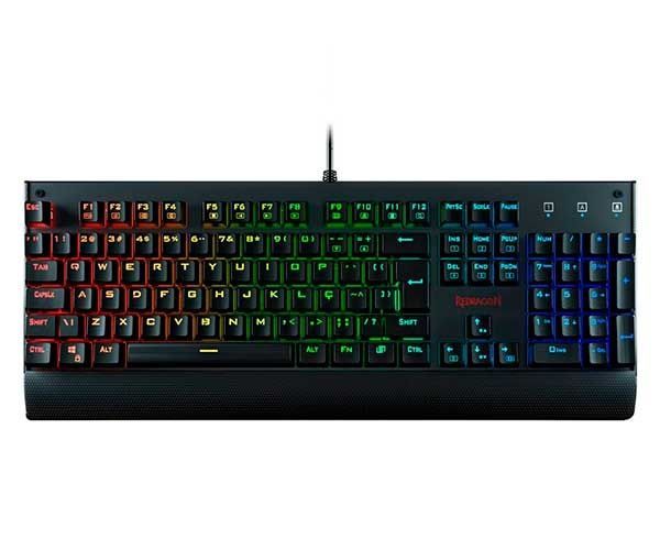 Teclado Gaming ReDragon Kala Mecânico RGB Switch Preto, K557RGB-PT-BLACK