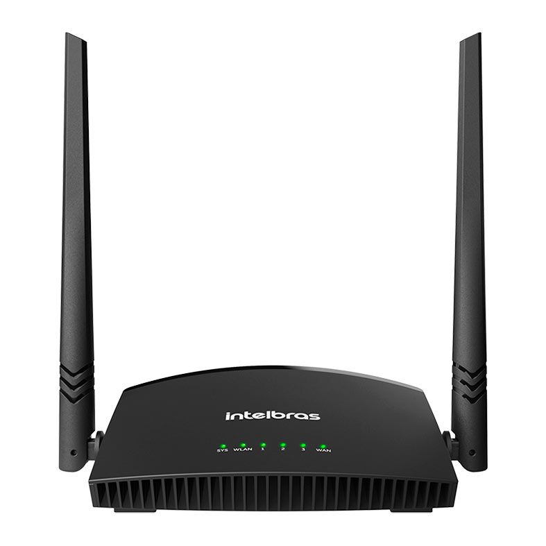 Roteador Intelbras Wifi 4 RF 301K, 300Mbps, Preto, RF-301K