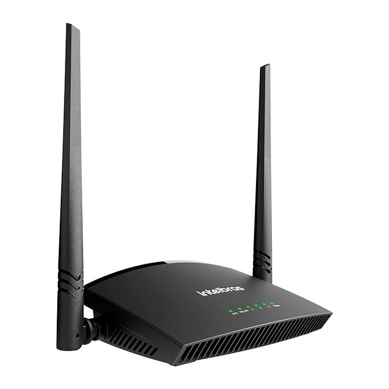 Roteador Intelbras Wifi 4 RF 301K, 300Mbps, Preto, RF-301K