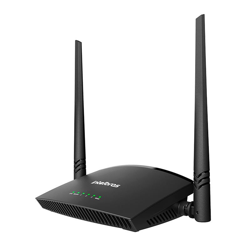 Roteador Intelbras Wifi 4 RF 301K, 300Mbps, Preto, RF-301K