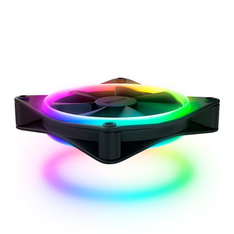 Ventoinha NZXT F120RGB DUO, 120mm, Preto, RF-D12SF-B1