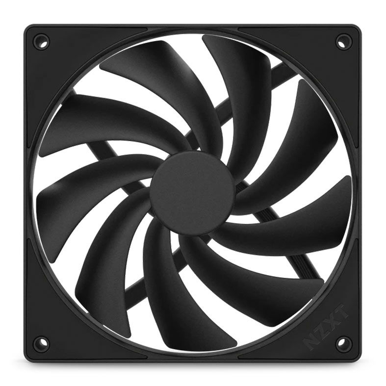 Ventoinha NZXT F140Q, 140mm, Preto, RF-Q14SF-B2