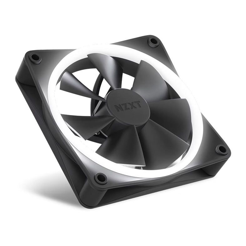Ventoinha NZXT F120 RGB, 120mm, Preta, RF-R12SF-B1