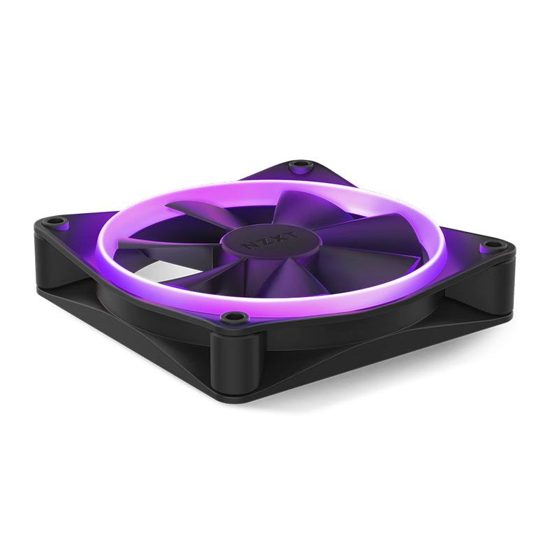 Ventoinha NZXT F120 RGB, 120mm, Preta, RF-R12SF-B1