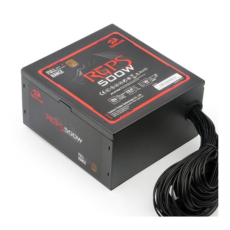 Fonte Redragon RGPS 500W Bronze 80 Plus, GC-PS001