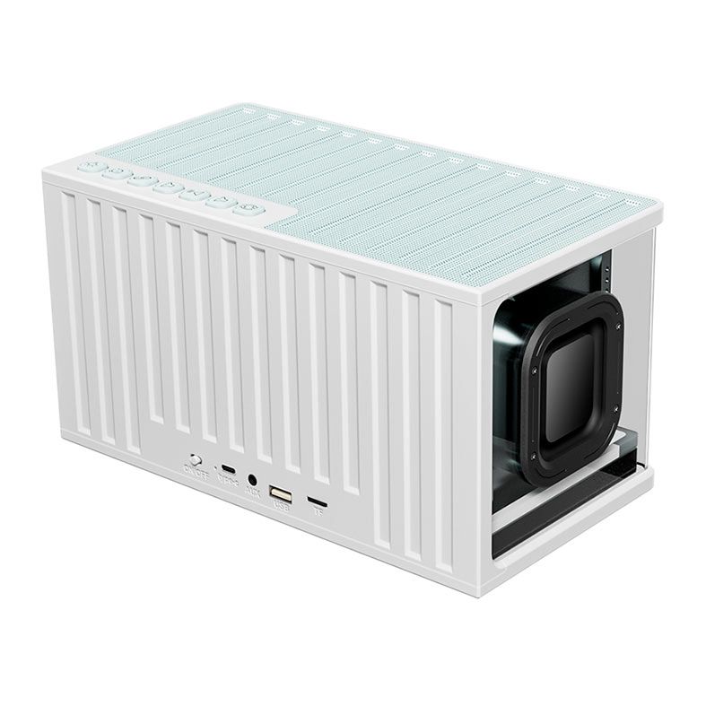 Caixa de Som Royal Kludge RK SH100, 40W RMS, Branco, RK-SH100