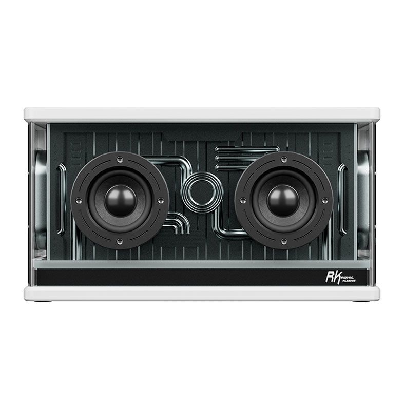 Caixa de Som Royal Kludge RK SH100, 40W RMS, Branco, RK-SH100