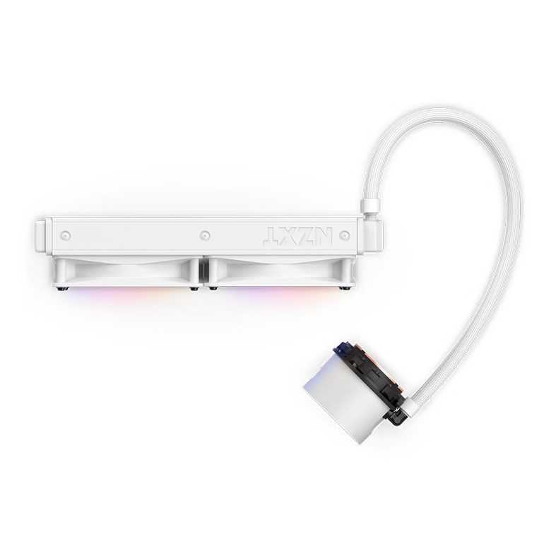 Water Cooler NZXT Kraken 240 RGB, Display LCD, 240mm, Branco, RL-KR240-W1