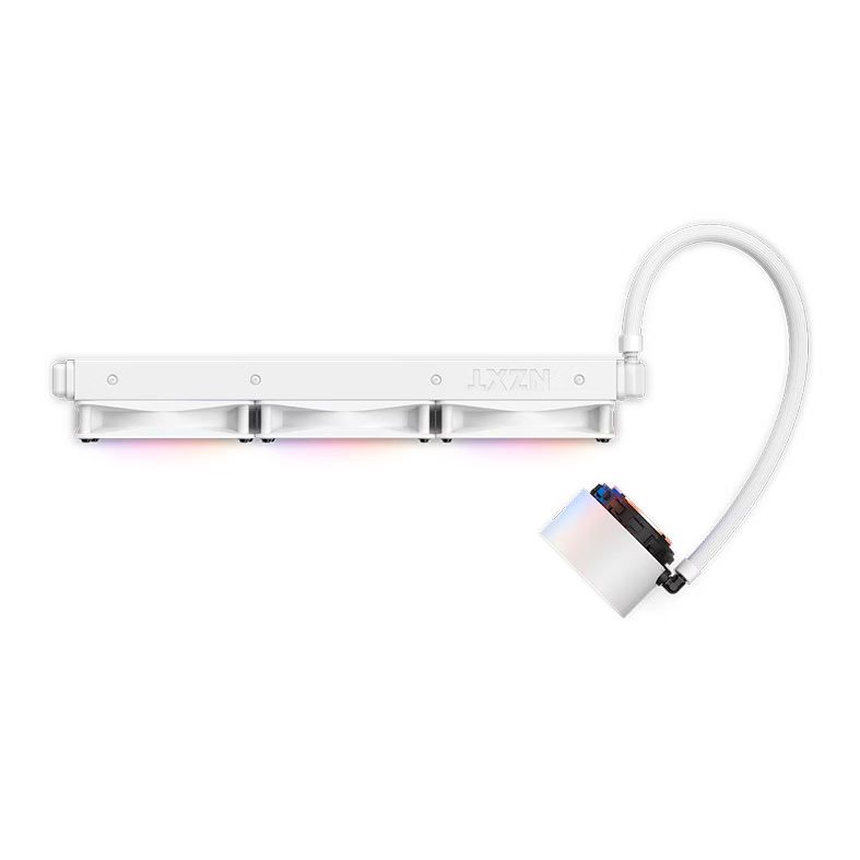 Water Cooler NZXT Kraken Elite 360 RGB, Display LCD, 360mm, Branco, RL-KR36E-W1