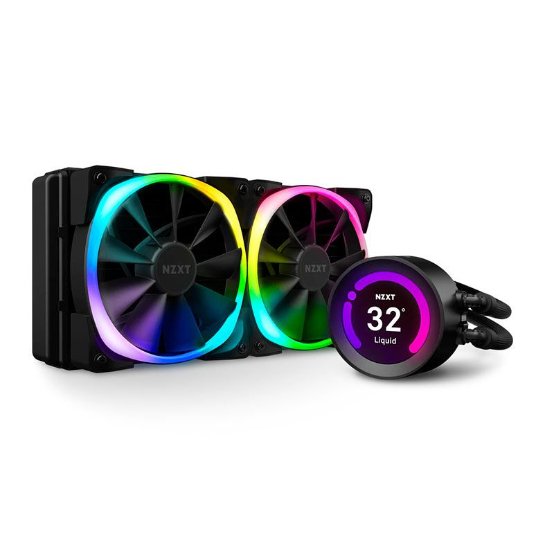 Water Cooler NZXT Kraken Z53 RGB, 240mm, Display LCD, RL-KRZ53-R1