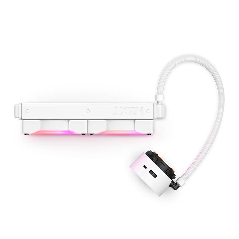 Water Cooler NZXT Kraken Z53 RGB, 240mm, Display LCD, Branco, RL-KRZ53-RW