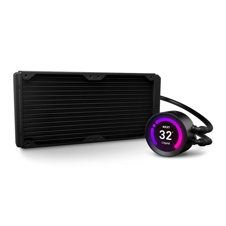 Water Cooler NZXT Kraken Z63 RGB, 280mm, Display LCD, RL-KRZ63-R1
