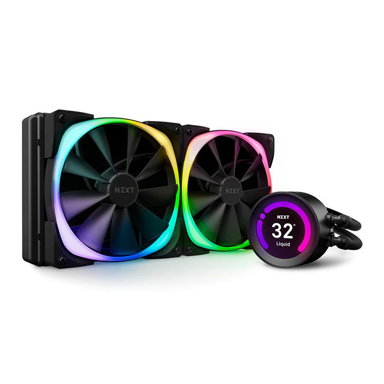 Water Cooler NZXT Kraken Z63 RGB, 280mm, Display LCD, RL-KRZ63-R1