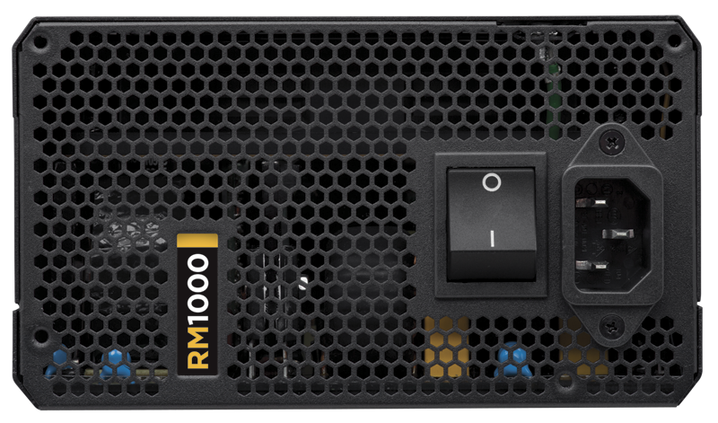 Fonte Corsair RM1000 1000W Modular, Certificado 80 Plus Gold, PFC Ativo, CP-9020062-WW - BOX