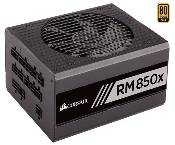 Fonte Corsair RMx Series Modular RM850X 850 Watts 80 Plus Gold, CP-9020093