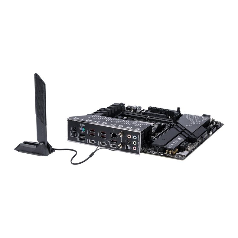 Placa Mae Asus ROG Crosshair X670E Gene, DDR5, Socket AM5, M-ATX, Chipset AMD X670, ROG-CROSSHAIR-X670E-GENE
