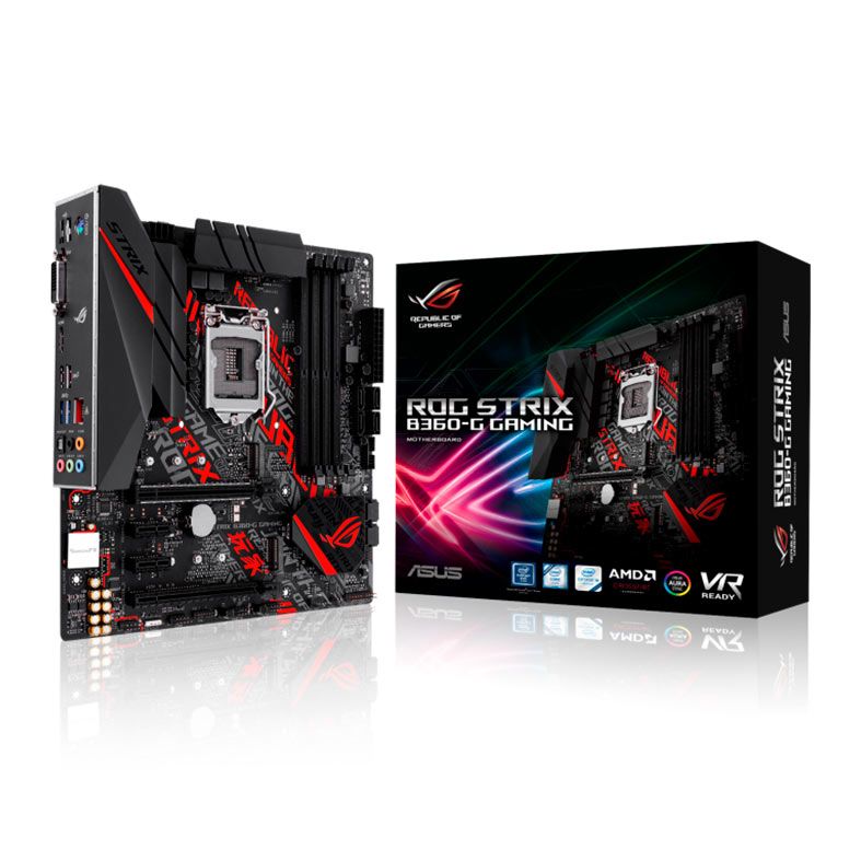 Placa Mae Asus ROG Strix B360-G GAMING DDR4 Socket LGA1151 Chipset Intel B360