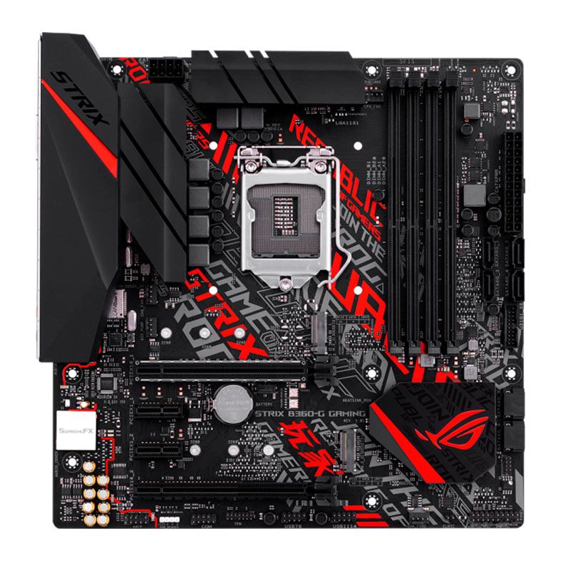 Placa Mae Asus ROG Strix B360-G GAMING DDR4 Socket LGA1151 Chipset Intel B360