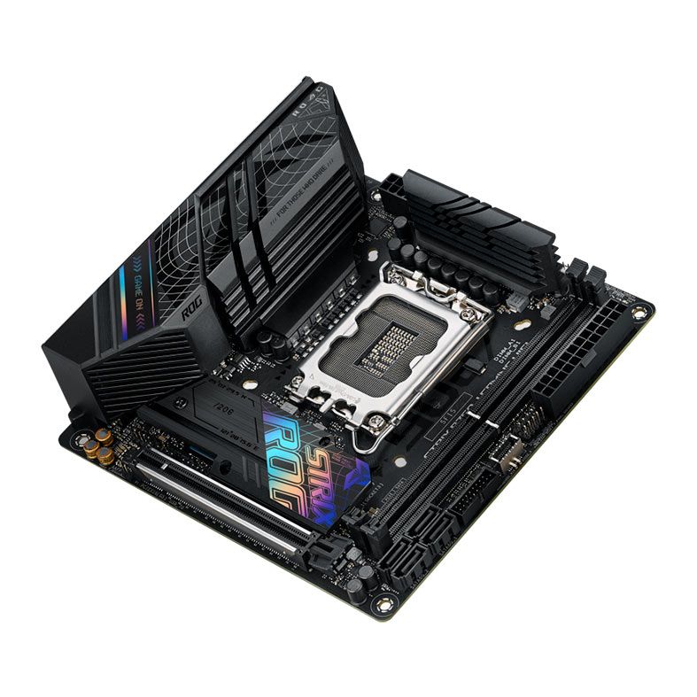 Placa Mae Asus ROG Strix B760-I Gaming Wifi, DDR5, Socket LGA1700, ITX, Chipset Intel B760, ROG-STRIX-B760-I-GAMING-WIFI