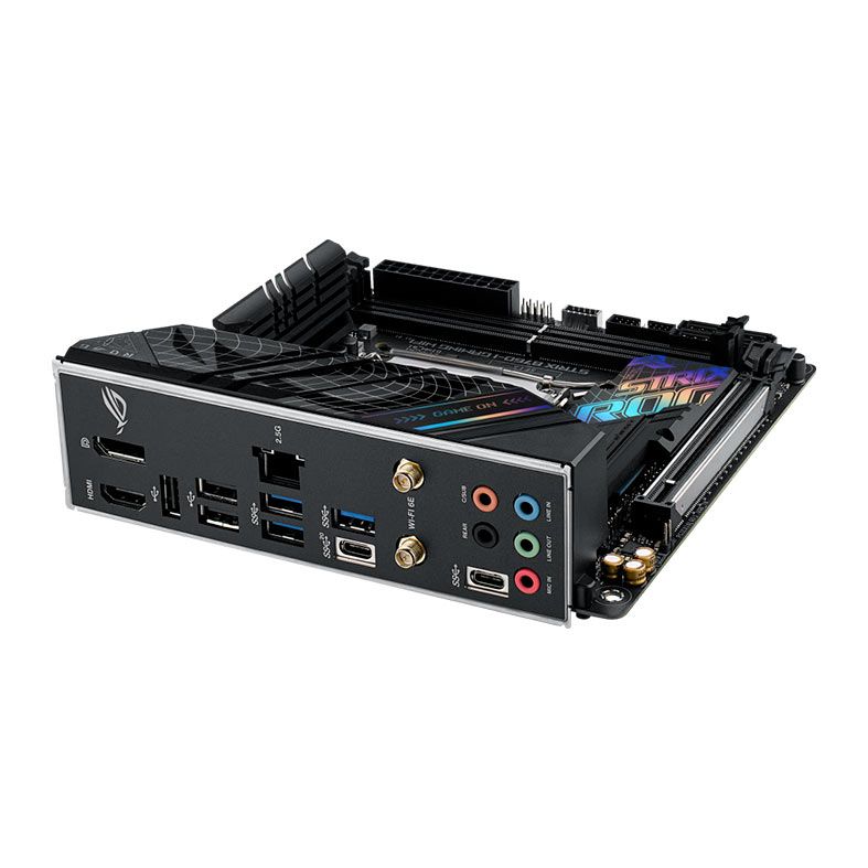 Placa Mae Asus ROG Strix B760-I Gaming Wifi, DDR5, Socket LGA1700, ITX, Chipset Intel B760, ROG-STRIX-B760-I-GAMING-WIFI