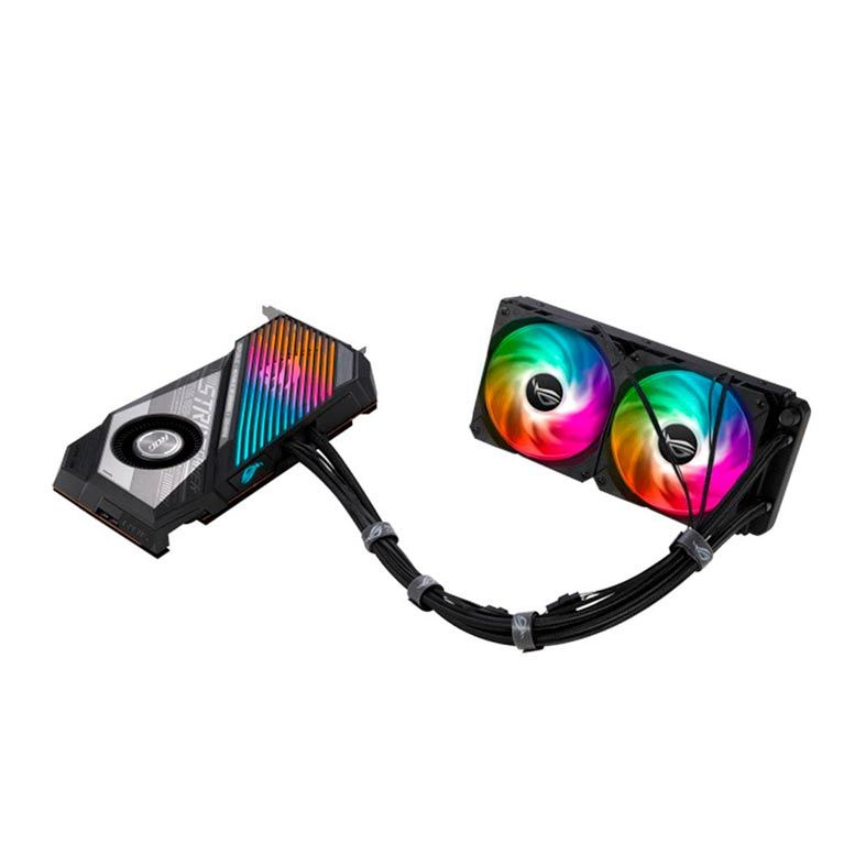 Placa de Video Asus Radeon RX 6800 XT 16GB GDDR6 OC ROG Strix LC 256-bit, ROG-STRIX-LC-RX6800XT-O16G-GAMING