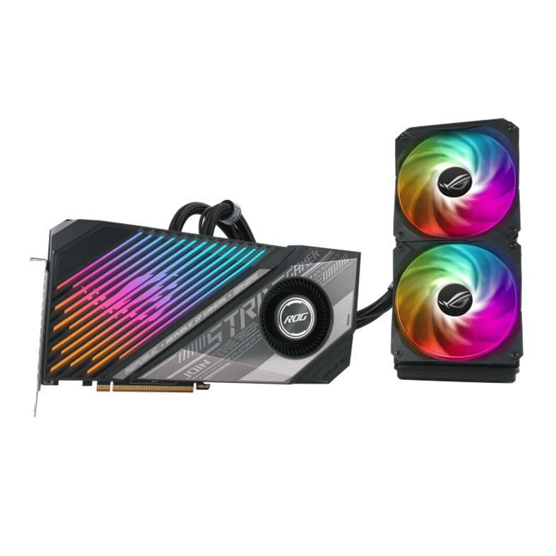 Placa de Video Asus Radeon RX 6900 XT 16GB GDDR6 TOP OC Edition ROG Strix LC 256-bit, ROG-STRIX-LC-RX6900XT-T16G-GAMING