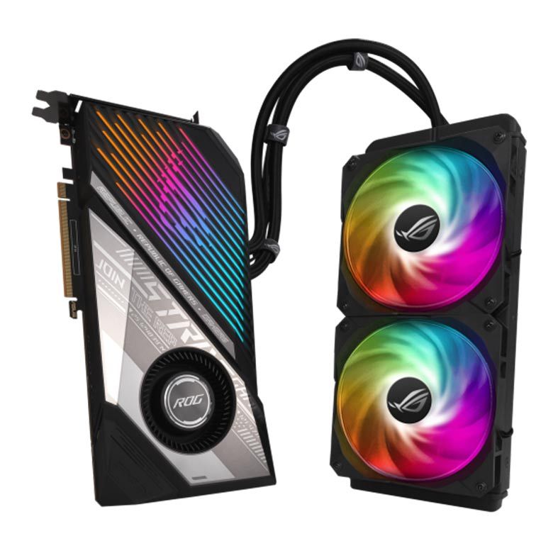 Placa de Video Asus Radeon RX 6900 XT 16GB GDDR6 TOP OC Edition ROG Strix LC 256-bit, ROG-STRIX-LC-RX6900XT-T16G-GAMING
