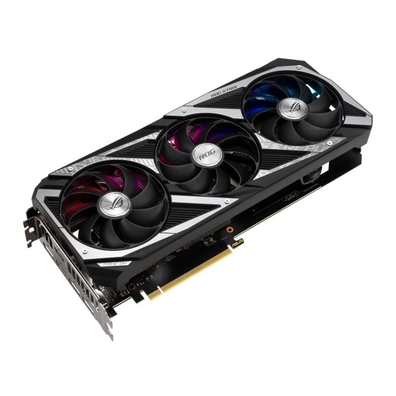 Placa de Video Asus GeForce RTX 3060 ROG Strix, LHR, 12GB, GDDR6, 192-bit, ROG-STRIX-RTX3060-12G-V2-GAMING