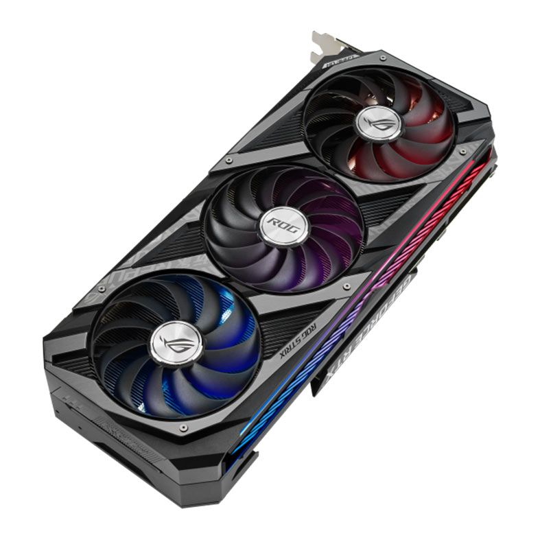 グラフィックボード・グラボ・ビデオカード ASUS ROG RTX 3080 10GB Placa de Video Asus GeForce RTX 3080 ROG Strix OC, LHR, 10GB