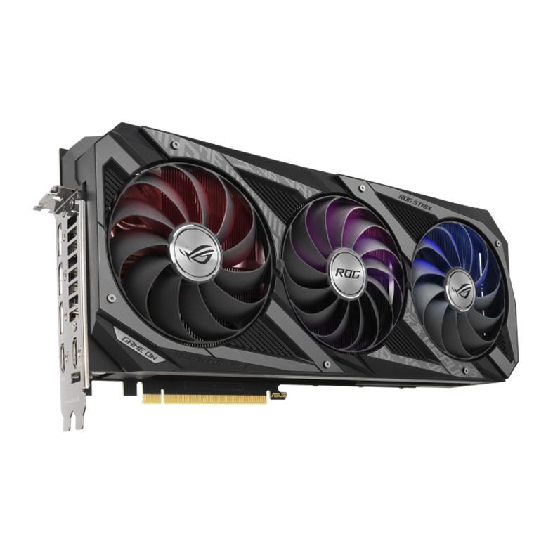 Placa de Video Asus GeForce RTX 3080 ROG Strix OC, LHR, 10GB