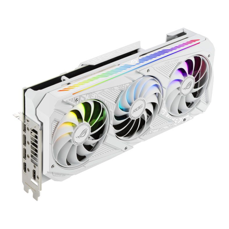 Placa de Video Asus GeForce RTX 3080 ROG Strix White Edition OC