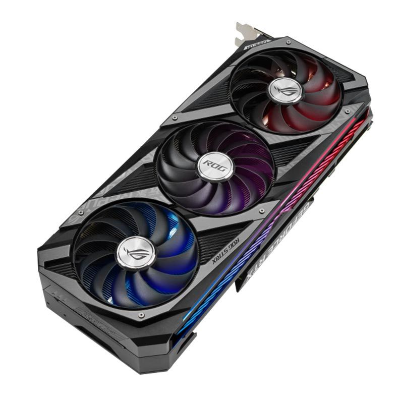 Placa de Video Asus GeForce RTX 3080 Ti OC 12GB GDDR6X ROG Strix