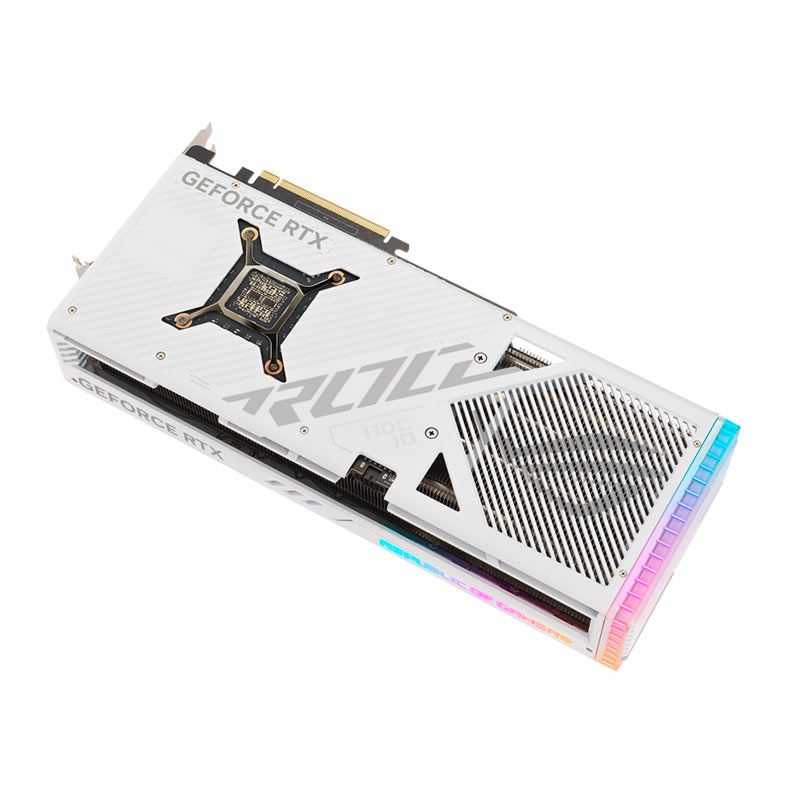 Placa de Video Asus GeForce RTX 4080 ROG Strix OC, 16GB, GDDR6X, 256-bit, ROG-STRIX-RTX4080-O16G-WHITE