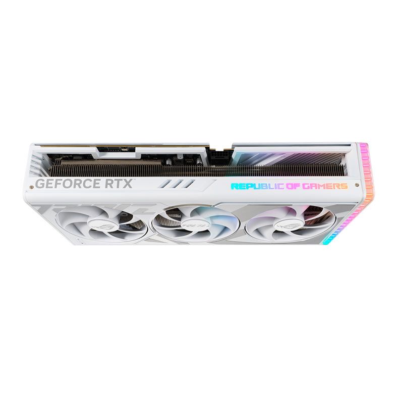 Placa de Video Asus GeForce RTX 4080 ROG Strix OC, 16GB, GDDR6X, 256-bit, ROG-STRIX-RTX4080-O16G-WHITE