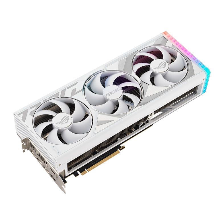 Placa de Video Asus GeForce RTX 4080 ROG Strix OC, 16GB, GDDR6X, 256-bit, ROG-STRIX-RTX4080-O16G-WHITE