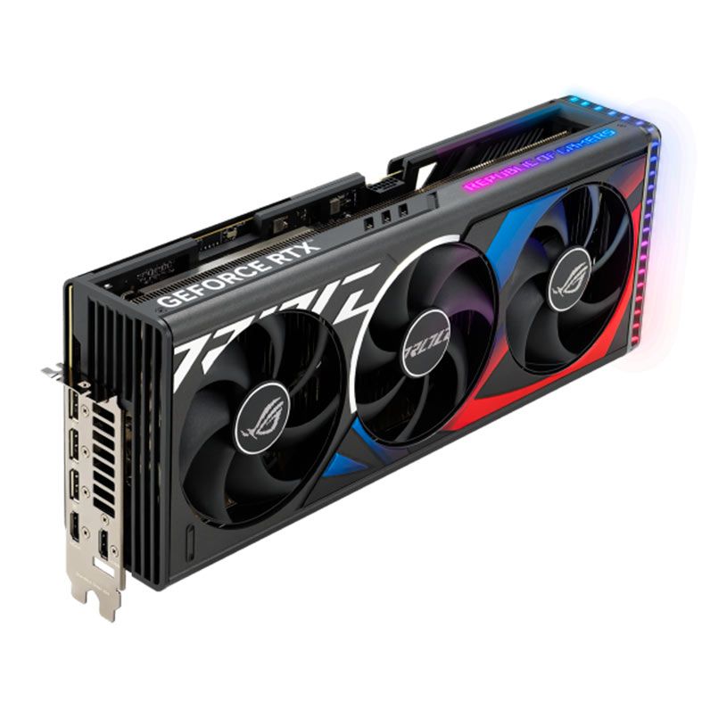 Placa de Video Asus GeForce RTX 4080 Super ROG Strix OC Edition, 16GB, GDDR6X, 256-bit, ROG-STRIX-RTX4080S-O16G-GAMING